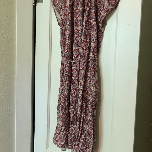 LOFT Flutter Sleeve Sundress - Medium - Picture 2 of 8